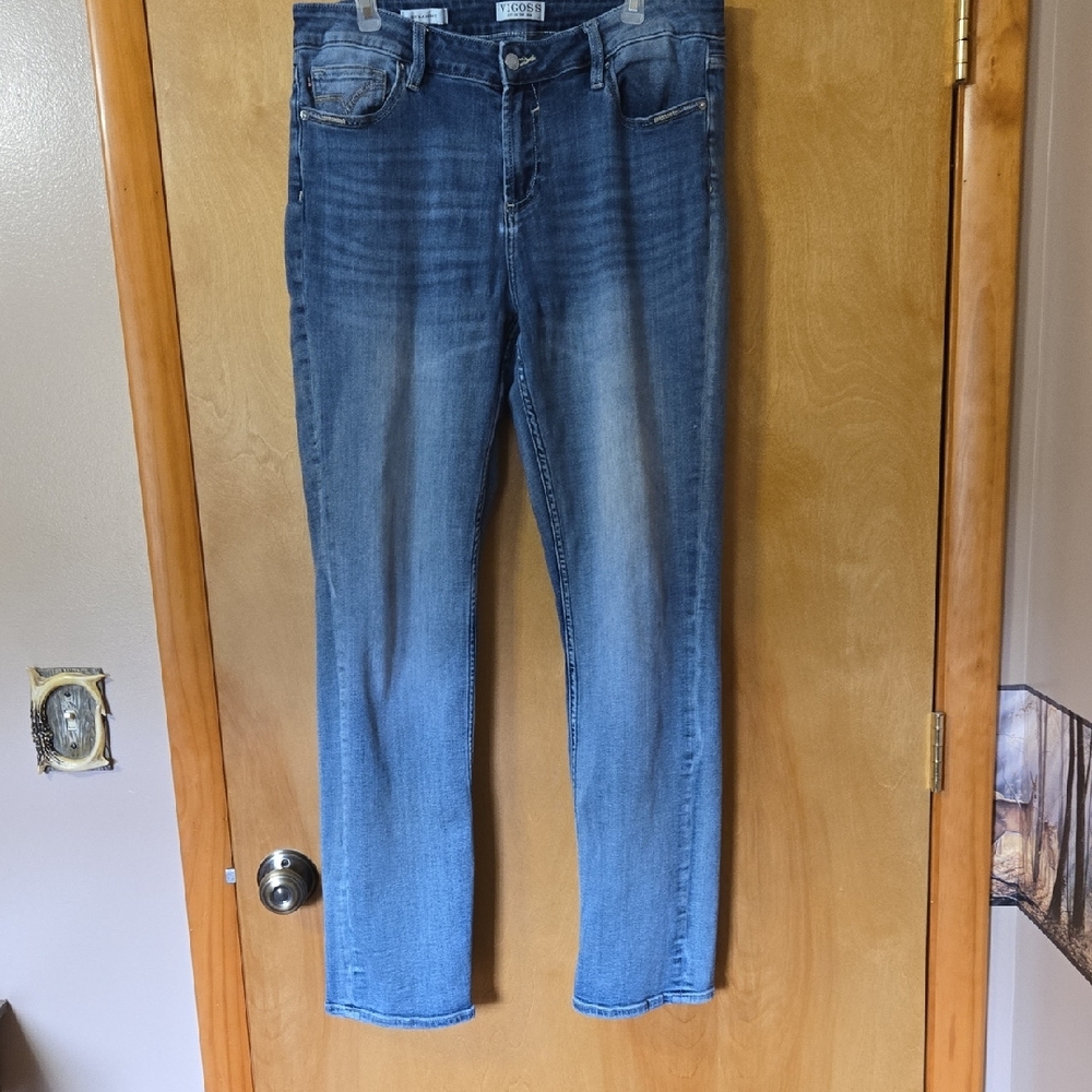 Vigoss Size 14 Straight Jeans